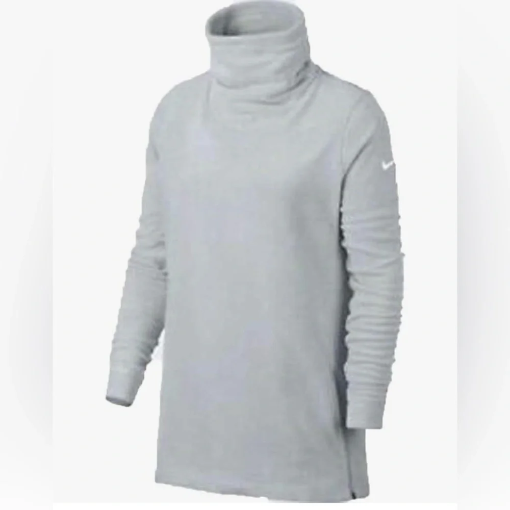 Nike Therma Women's Tunic Training Fleece Top Sweatshirt‎ Size M